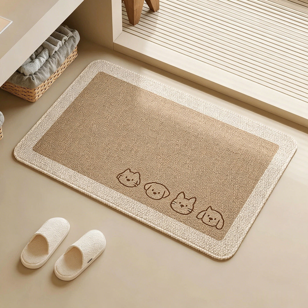 Fun Animal-Themed Non-Slip Bath Mat Kalsten