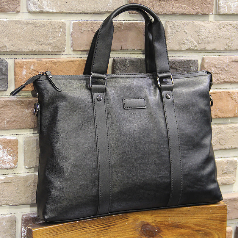 Elegant Tote Bag Made of High-Quality Leather Kalsten