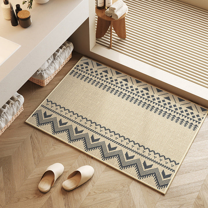 Playful Dachshund-Themed Bath Mat Kalsten