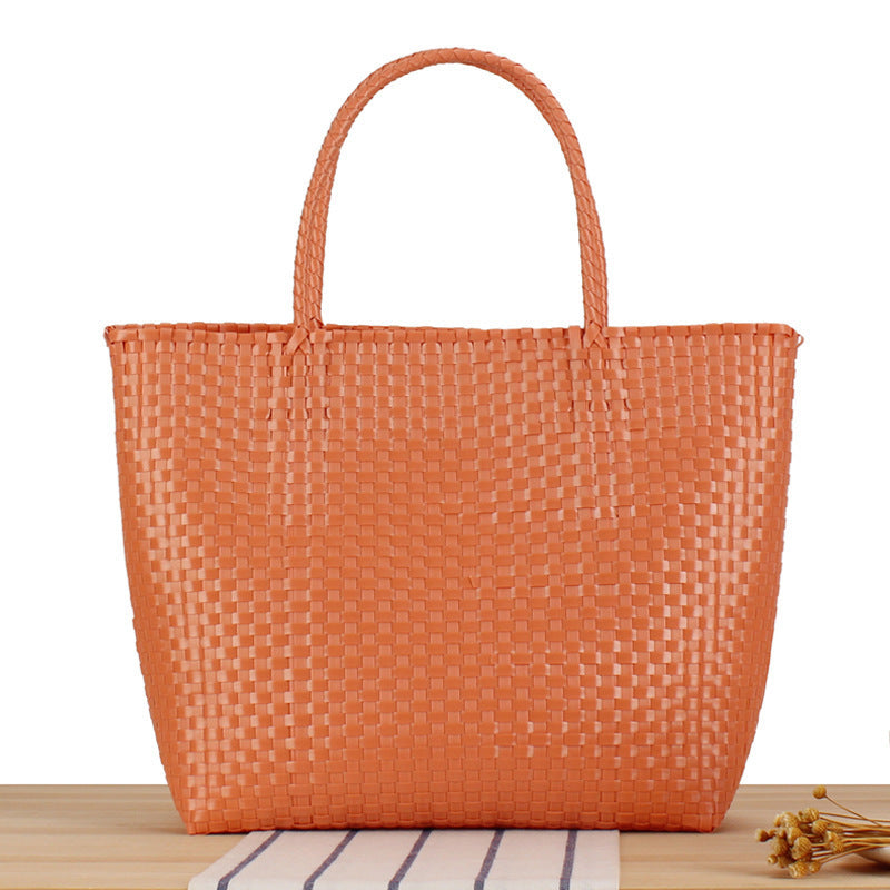 Stylish Beach Bag Made of High-Quality Woven Material Kalsten