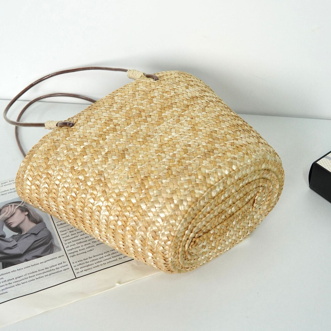 Handbag with Double Braided Straps Kalsten