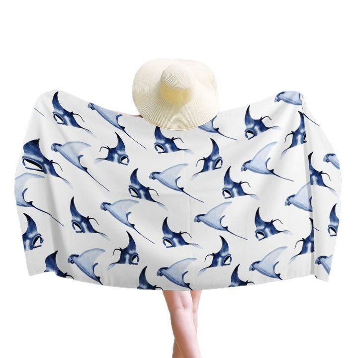 Beach towel with maritime design Kalsten