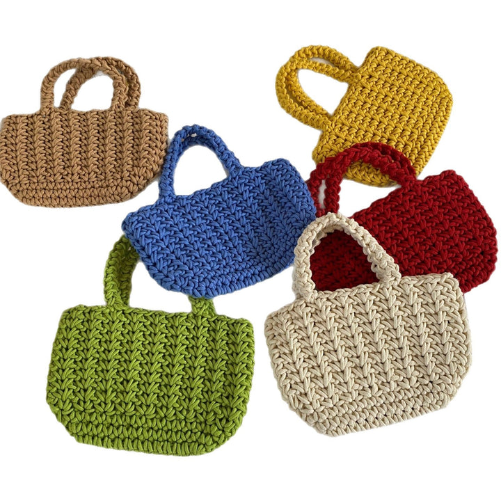 Hand-knotted cotton bag Kalsten