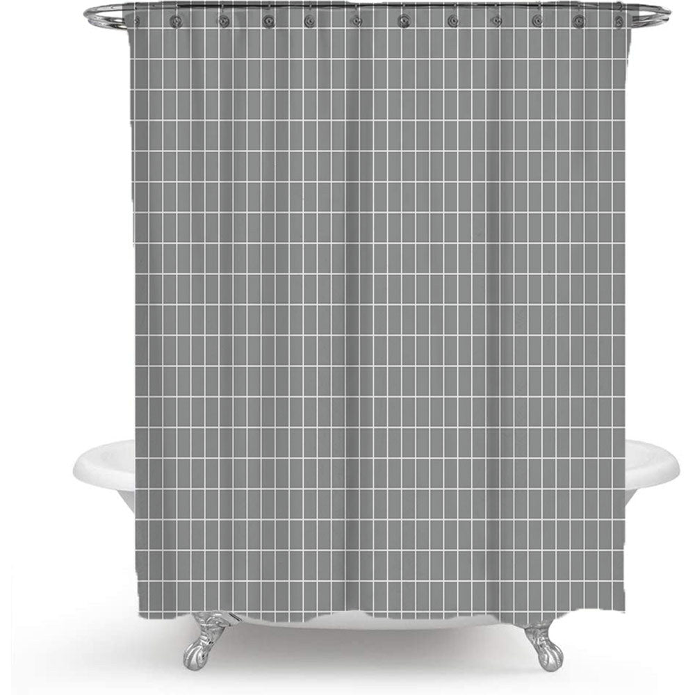 Modern Geometric Shower Curtain Kalsten