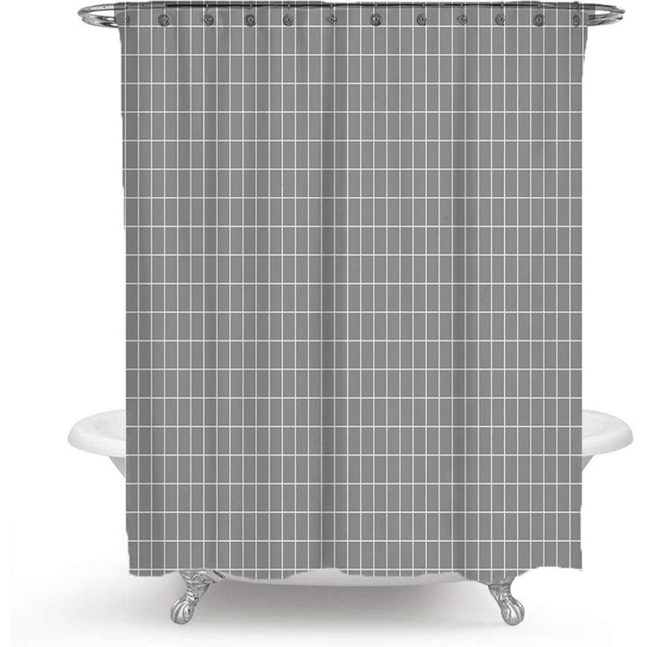 Modern Geometric Shower Curtain Kalsten