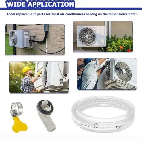Unisex One Size Universal Device Hose Bending Connection with Removable Cap and Stainless Steel Clamp Kalsten