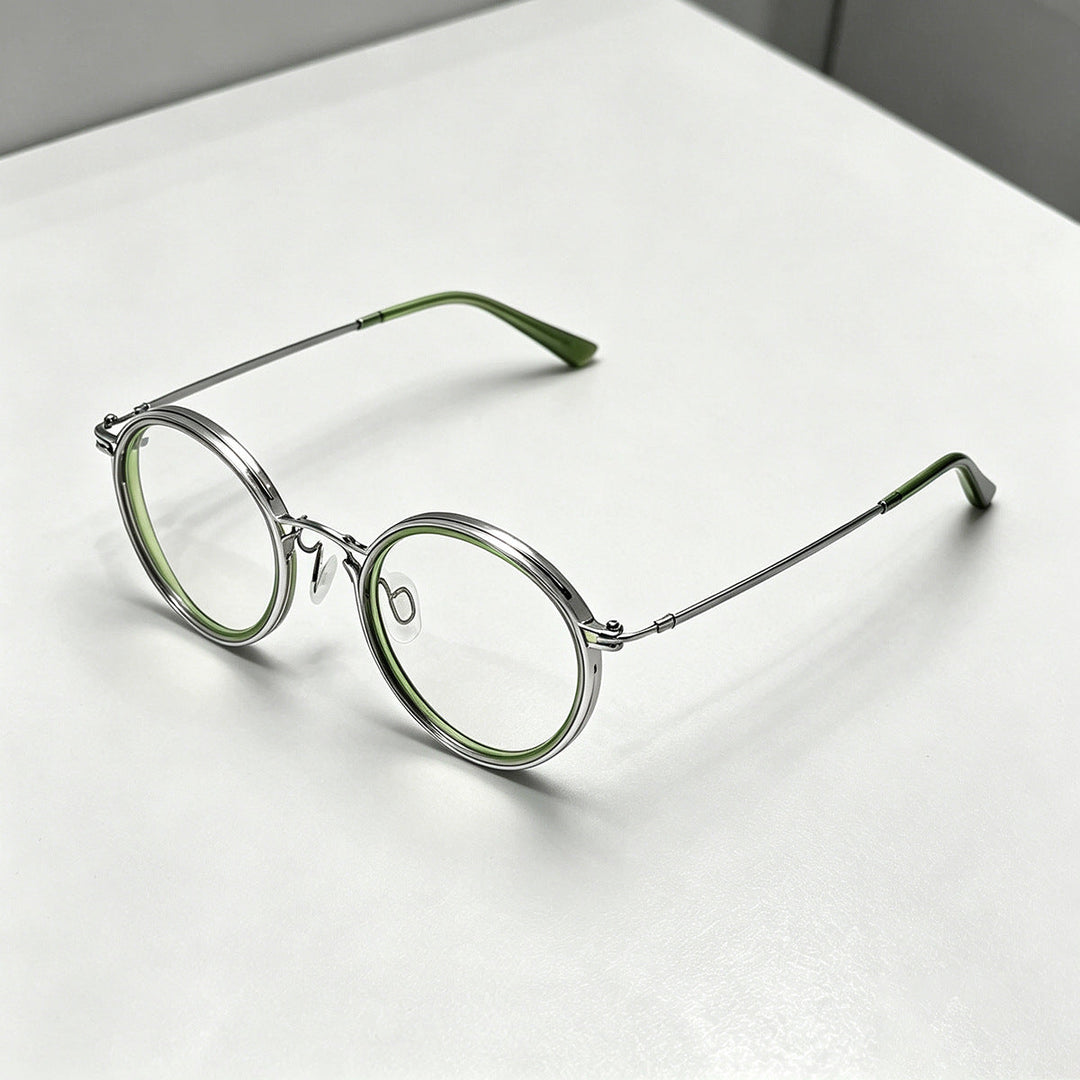 Fashionable Round Frame Glasses Kalsten