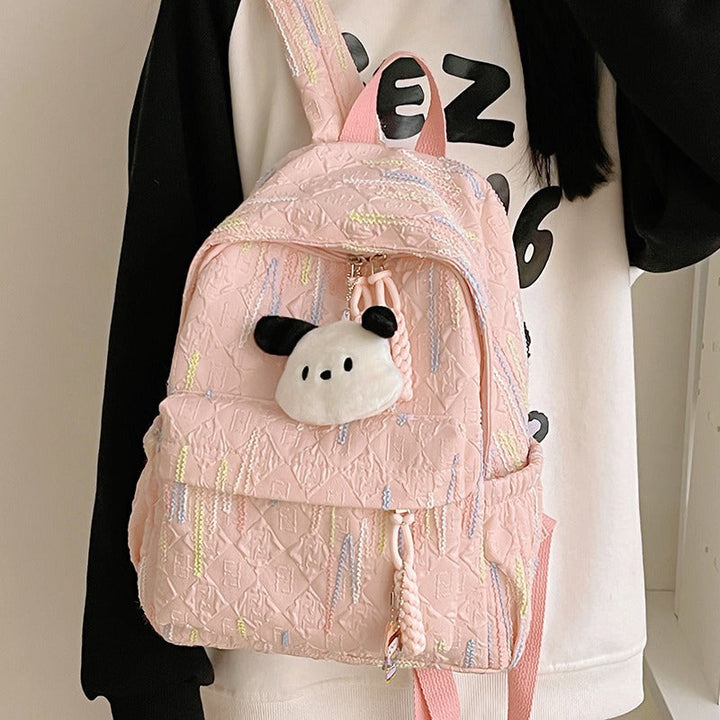 Trendy Textured Backpack Kalsten