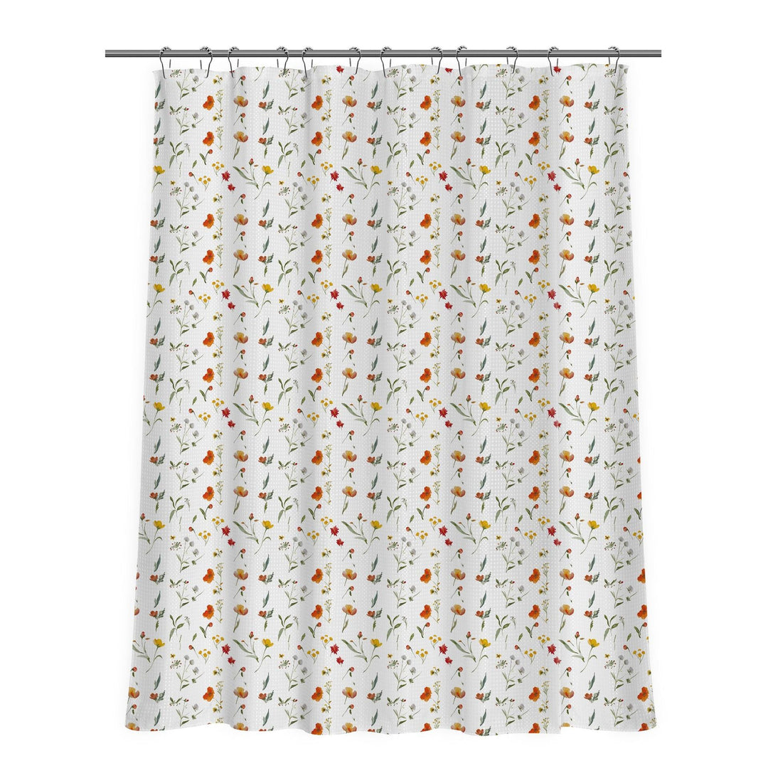 Floral Patterned Shower Curtain Kalsten