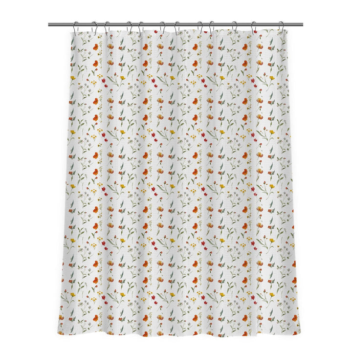 Floral Patterned Shower Curtain Kalsten