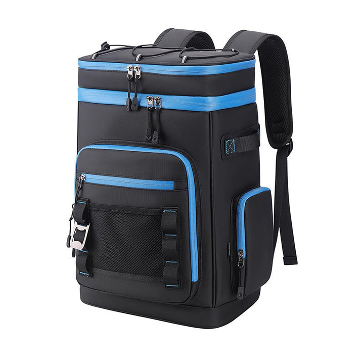 Unisex nano insulated cool backpack with large volume, multiple organizational compartments, and ergonomic shoulder straps Kalsten