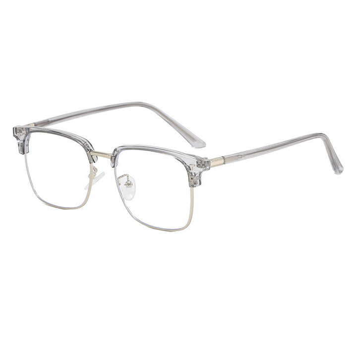 Ladies elegant square glasses with lightweight metal frame Kalsten
