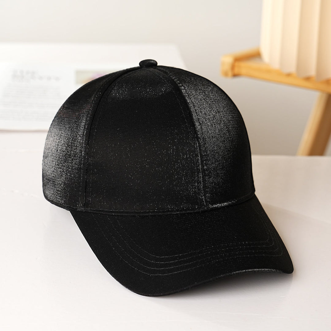 Women's Sporty Satin Baseball Cap Kalsten