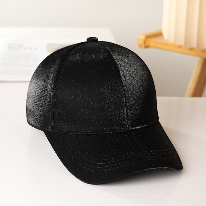 Women's Sporty Satin Baseball Cap Kalsten