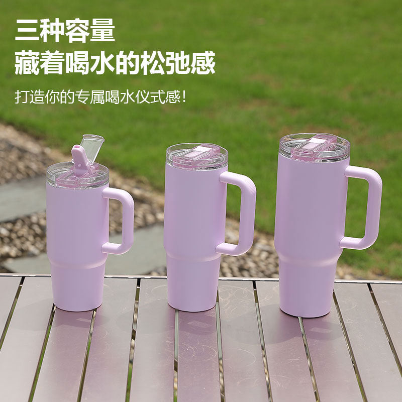 Unisex High-Quality Thermos Mug with Double-Walled Insulation and Ergonomic Handle Kalsten