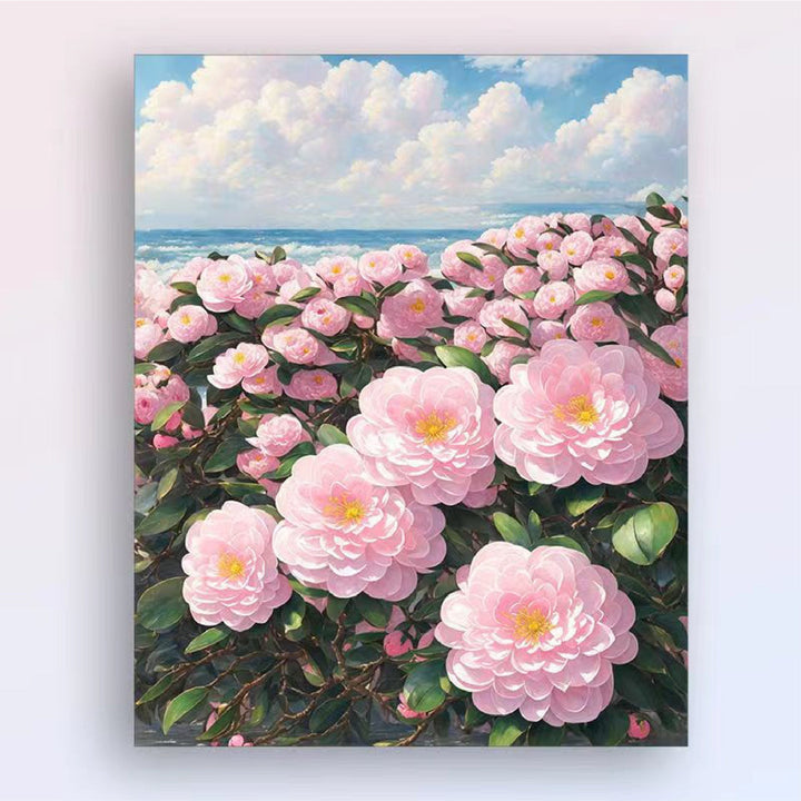 Floral Landscape Canvas Wall Art Kalsten