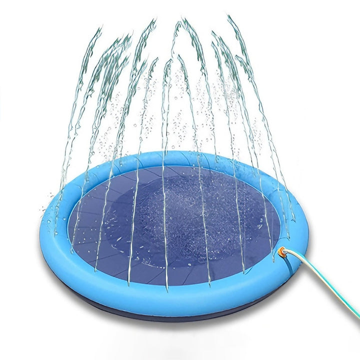 Dog Splash Pool with Integrated Sprinkler System Kalsten