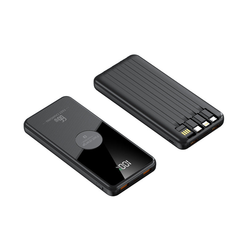 Powerbank with Integrated Digital Charging Display and Fast Charging Function Kalsten