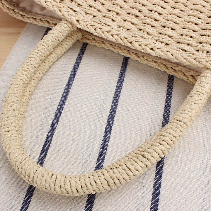 Handbag Made of Durable Natural Woven Material Kalsten