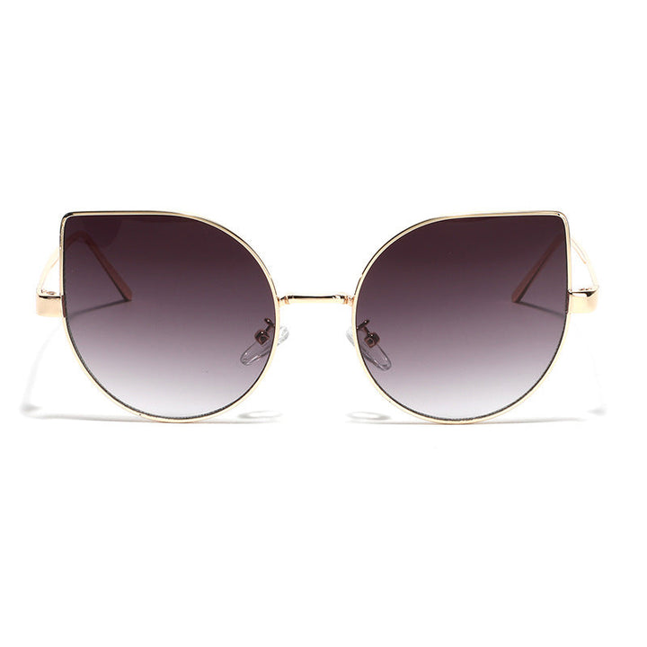 Ladies Cat-Eye Sunglasses with Polarized Lenses and Elegant Metal Frame Kalsten