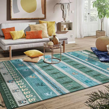 Decorative Ethnic Pattern Area Rug Acalora