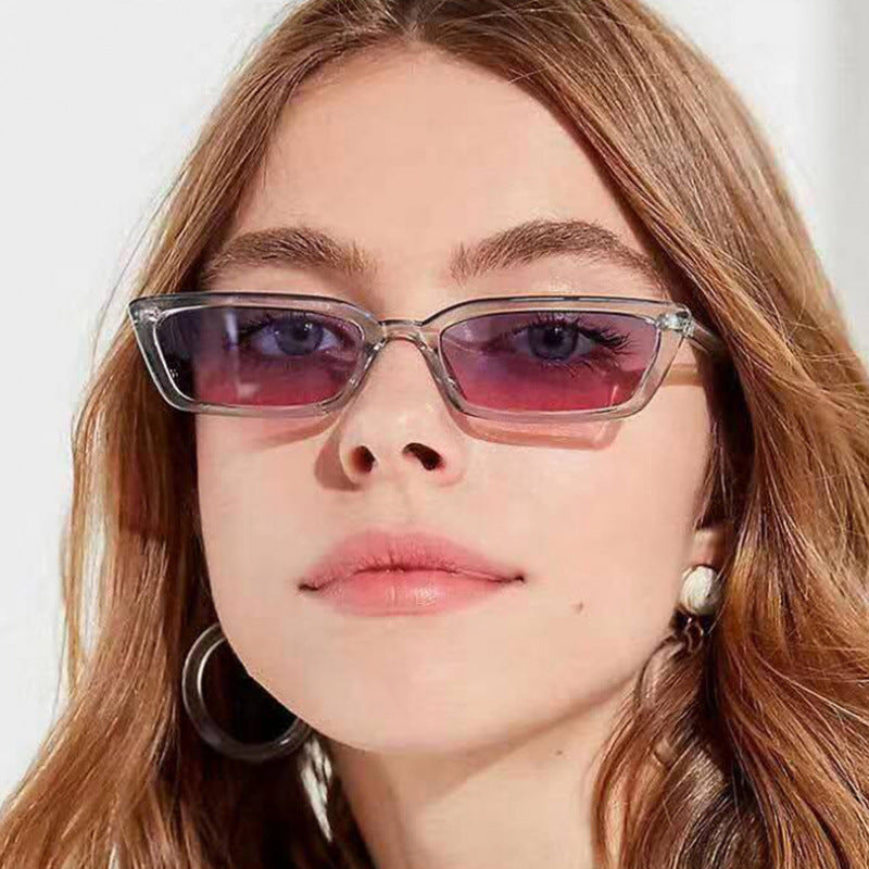 Women's Minimalist Rectangular Sunglasses Kalsten
