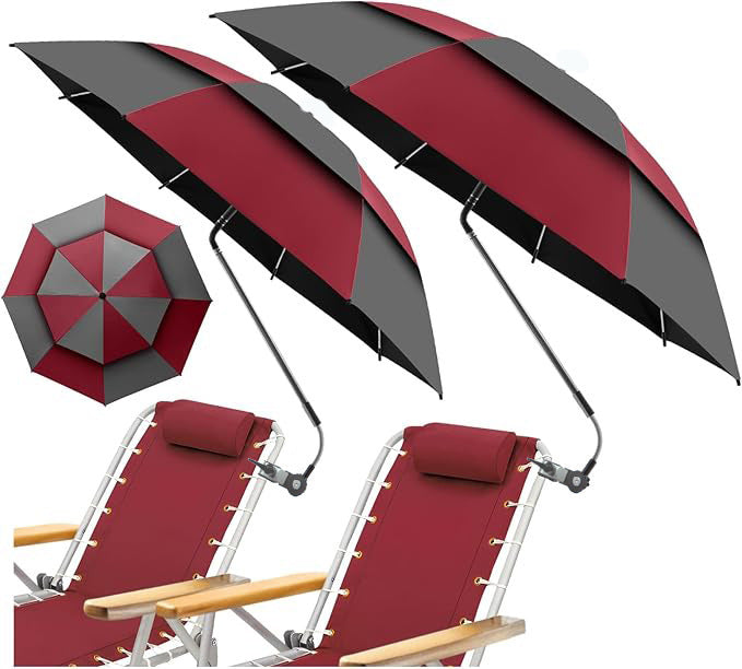 Women Adjustable Parasol with Clip-Mount Kalsten
