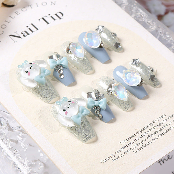 Decorative Cartoon-Themed Press-On Nail Set Kalsten