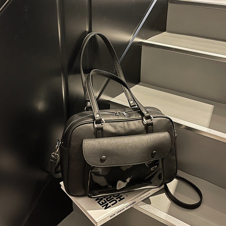 Elegant shoulder bag with multifunctional compartments Kalsten