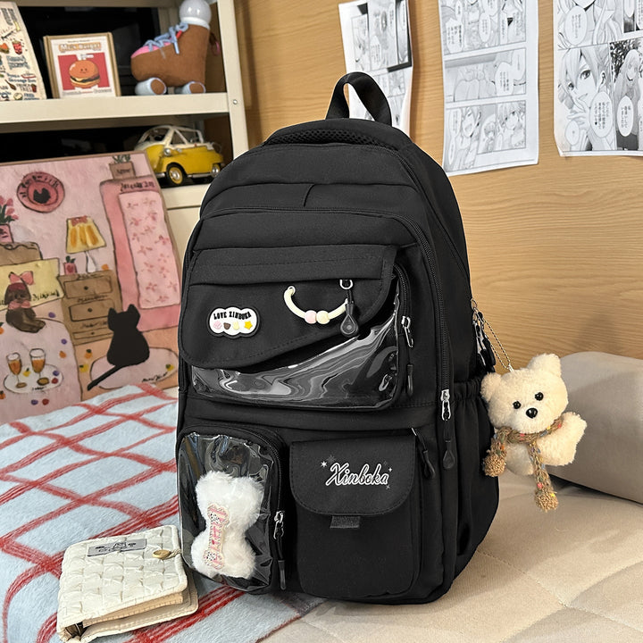 Functional Multi-Pocket School Backpack