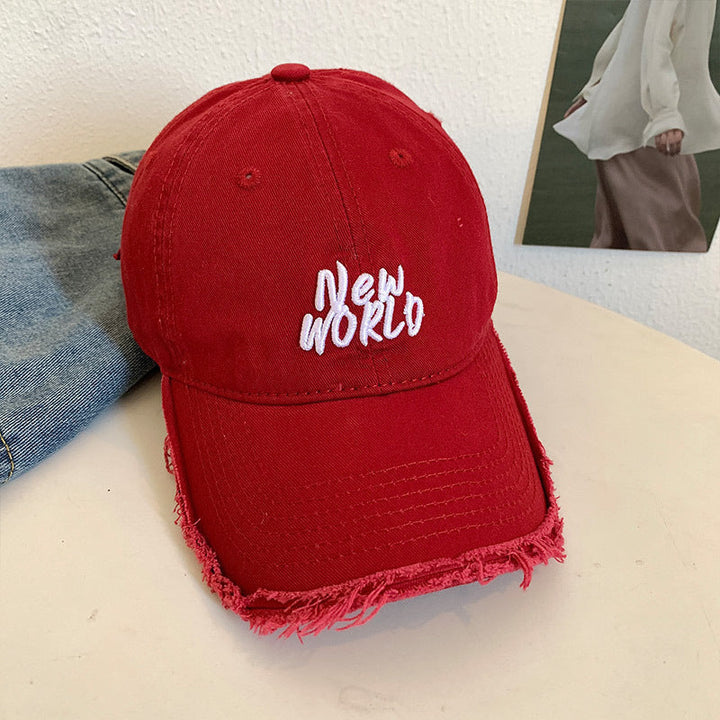 Unisex Distressed Signature Baseball Cap Kalsten