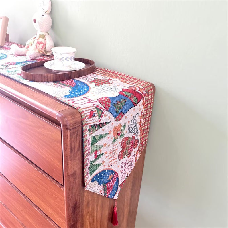 Festive Holiday Themed Table Runner