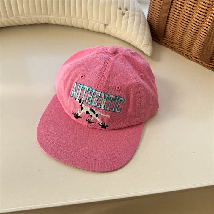 Women's Embroidered Cow Graphic Baseball Cap Kalsten