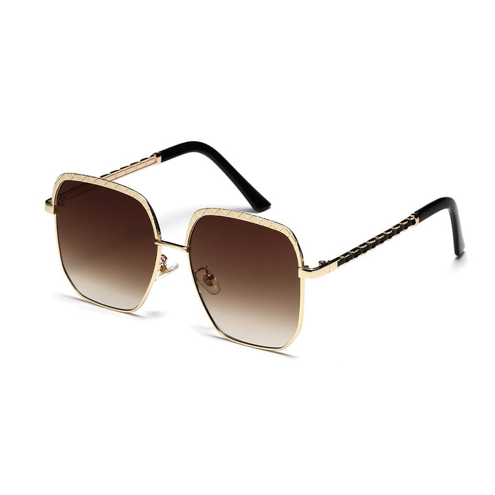 Women's fashionable oversized sunglasses in geometric design Kalsten