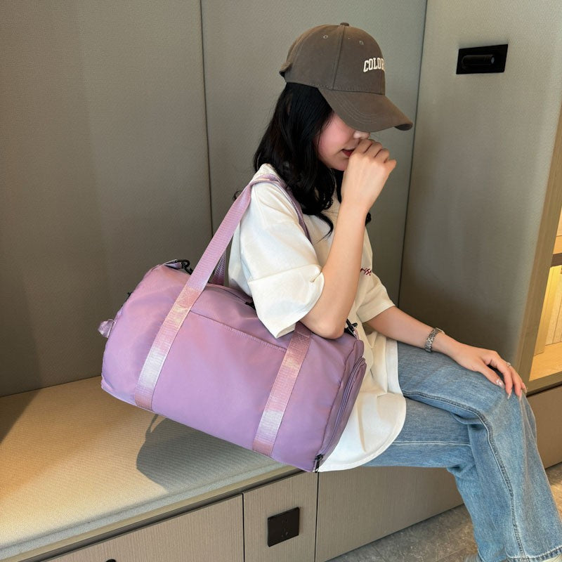 Multifunctional Sports Duffel Bag with Durable Material and Innovative Compartment Design Kalsten