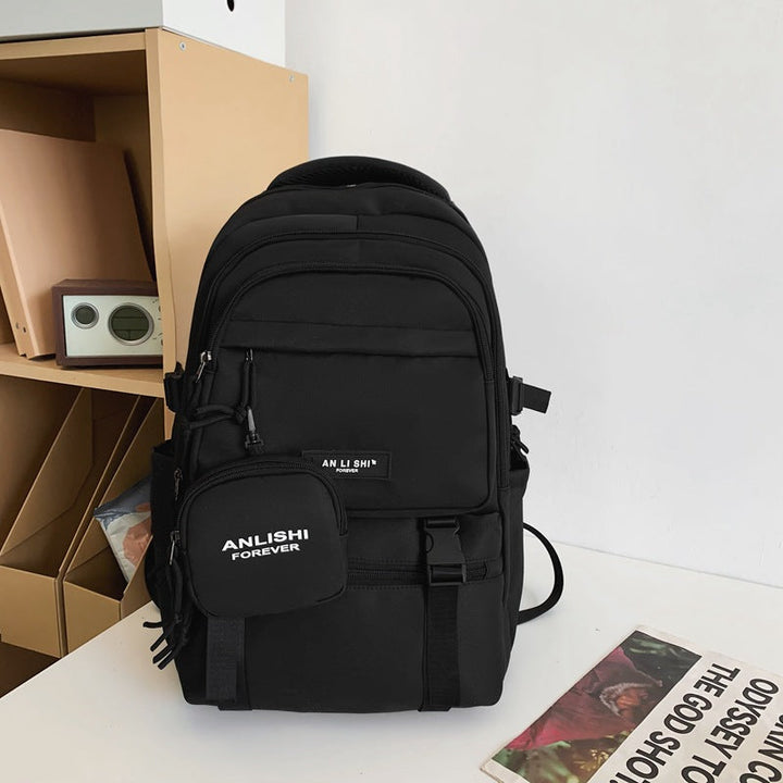 Practical Multi-Pocket School Backpack
