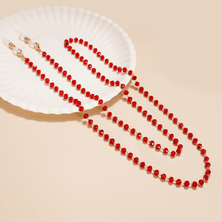 Elegant Beaded Eyewear Necklace kalsten