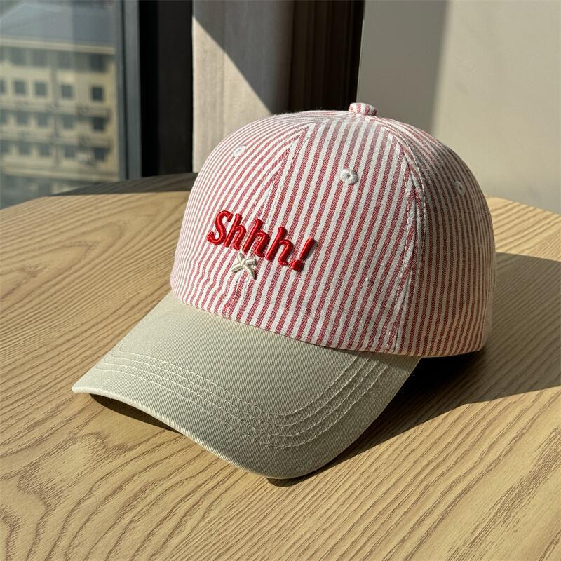 Women's Casual Striped Graphic Cap Kalsten