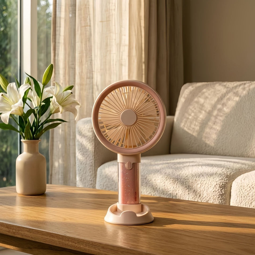 Ladies handy USB fan with funny design Kalsten