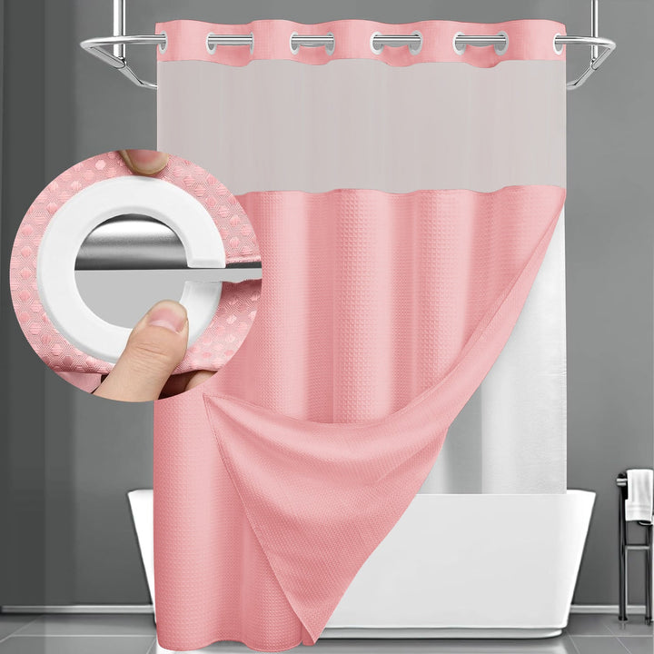 Textured Weave Shower Curtain Kalsten