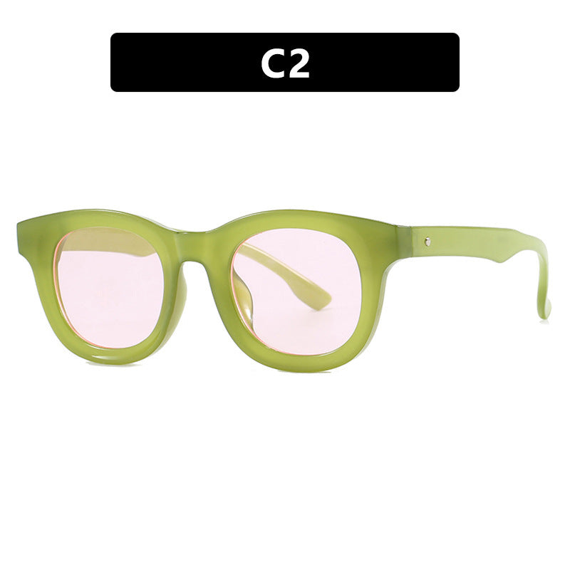 Women's trendy oversized sunglasses with distinctive design Kalsten