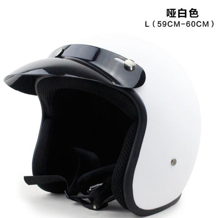 Classic Open-Face Motorcycle Helmet Kalsten