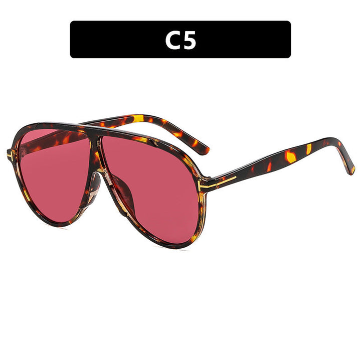 Women fashionable glasses with large trendy frame Kalsten