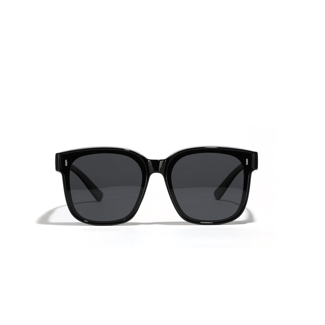 Women's square sunglasses with modern, glossy frame and UV protection Kalsten