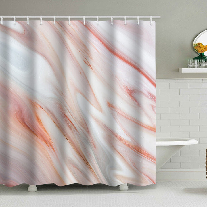 Artistic Marble Design Shower Curtain Kalsten