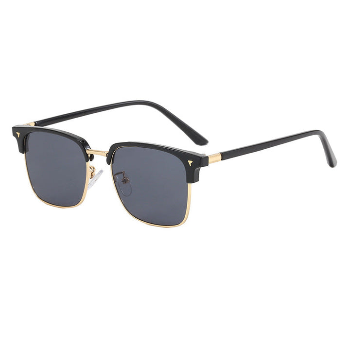 Ladies elegant square glasses with lightweight metal frame Kalsten