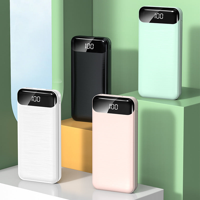 Ultra-Slim Power Bank with LCD Display and Fast Charging Function Kalsten
