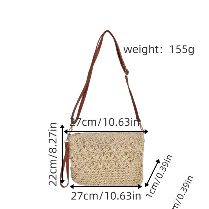 Handbag with delicate floral pattern Kalsten
