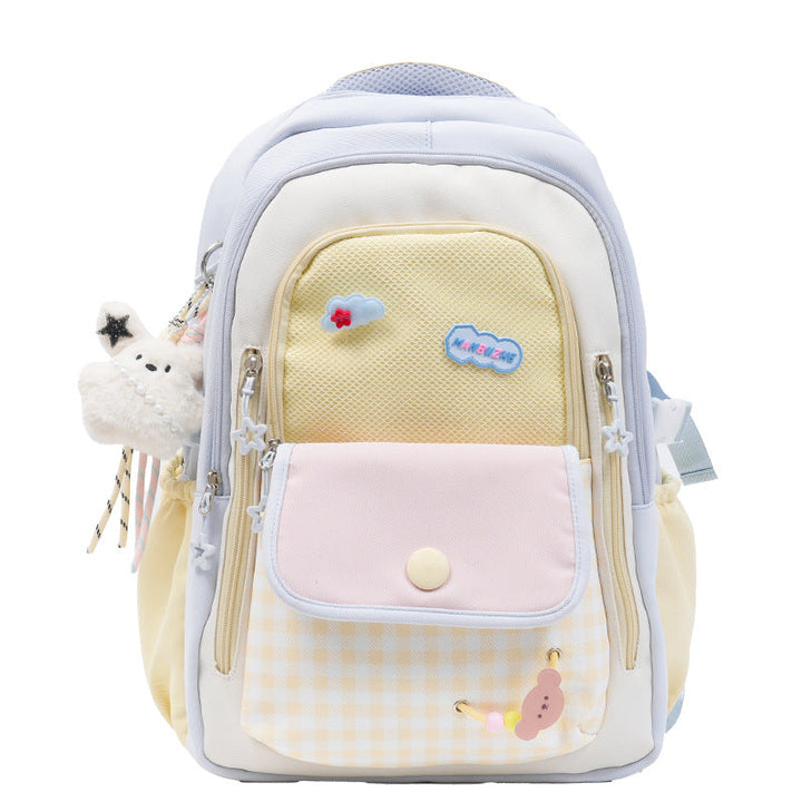 Casual Multi-Compartment School Backpack Kalsten
