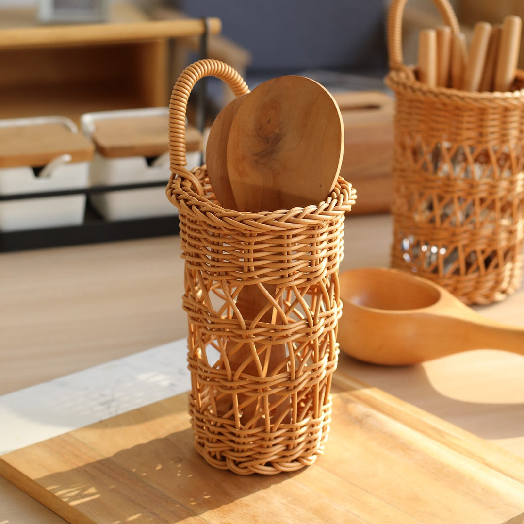 Handcrafted Woven Storage Cylinder Kalsten